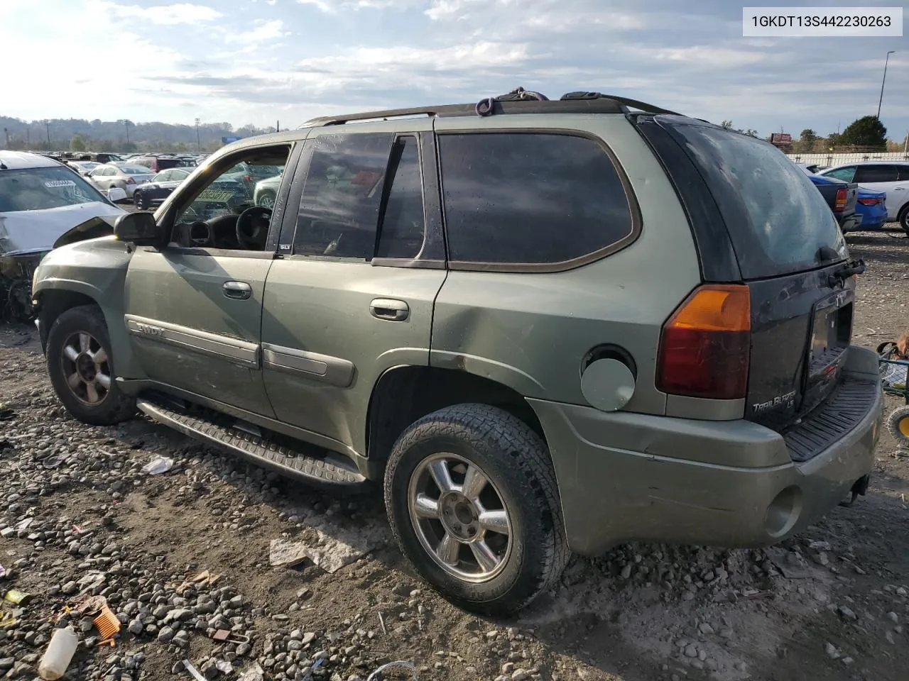 2004 GMC Envoy VIN: 1GKDT13S442230263 Lot: 77625824