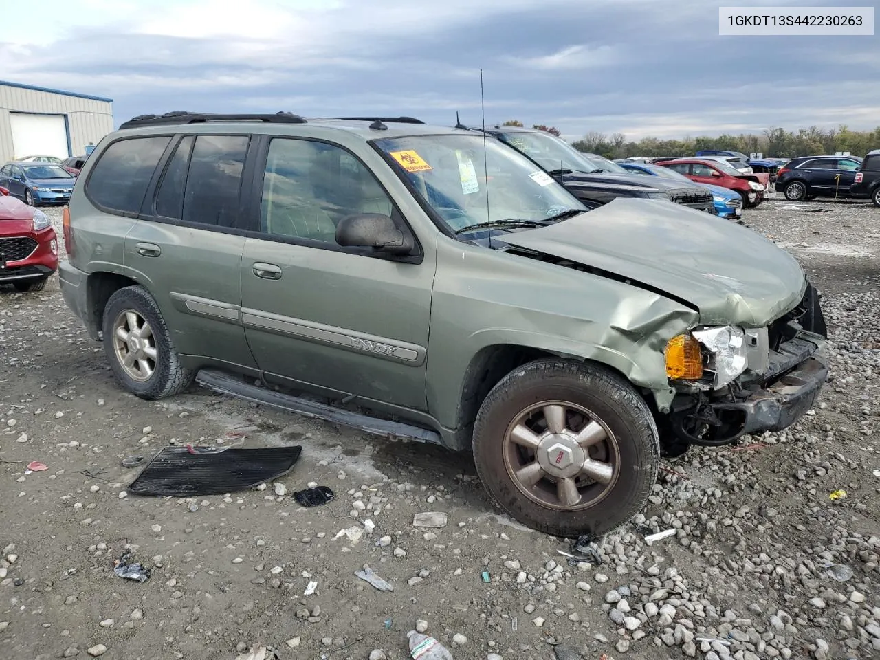 2004 GMC Envoy VIN: 1GKDT13S442230263 Lot: 77625824