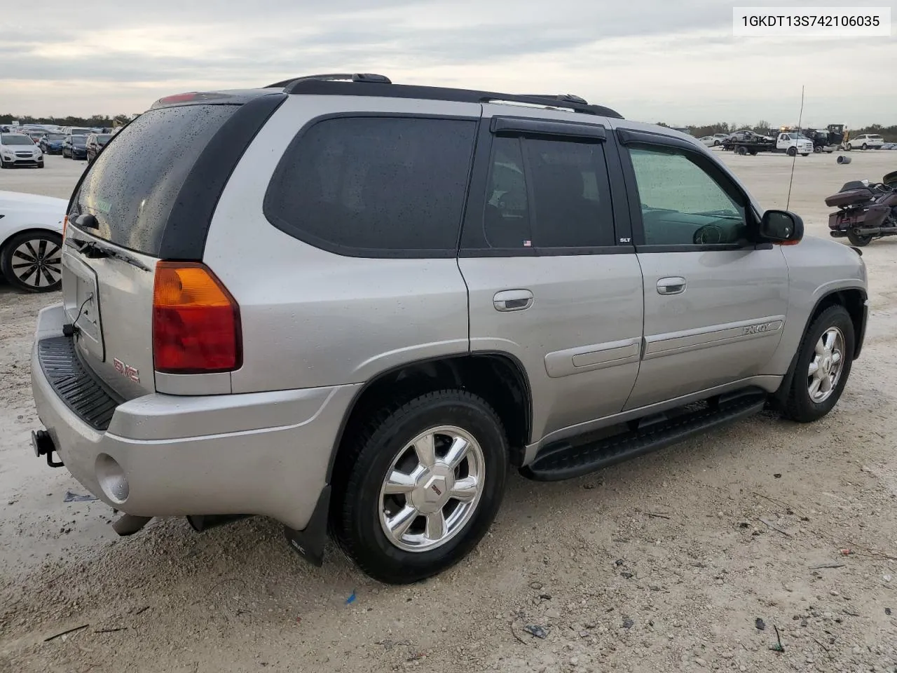 2004 GMC Envoy VIN: 1GKDT13S742106035 Lot: 77692884