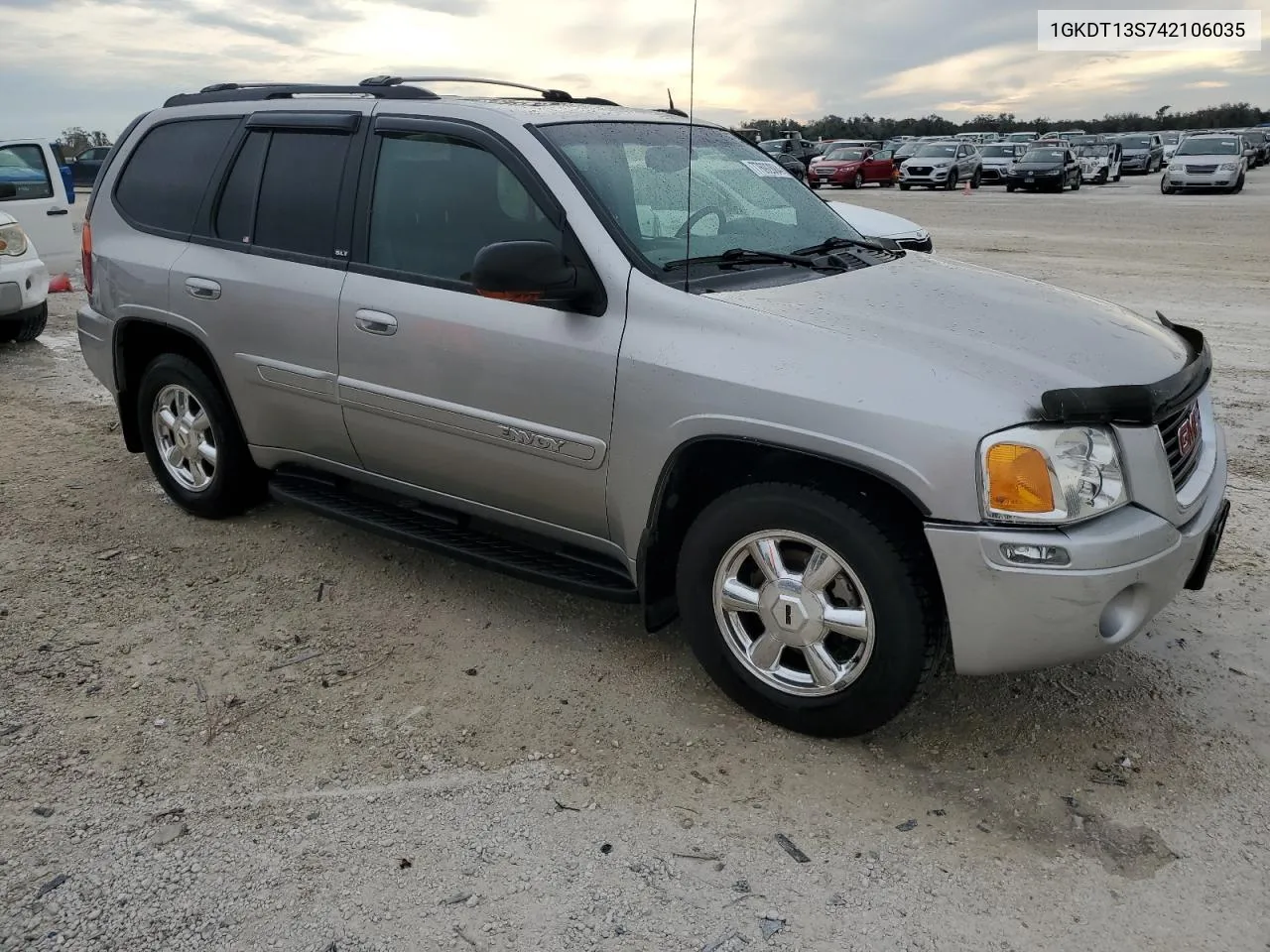 2004 GMC Envoy VIN: 1GKDT13S742106035 Lot: 77692884