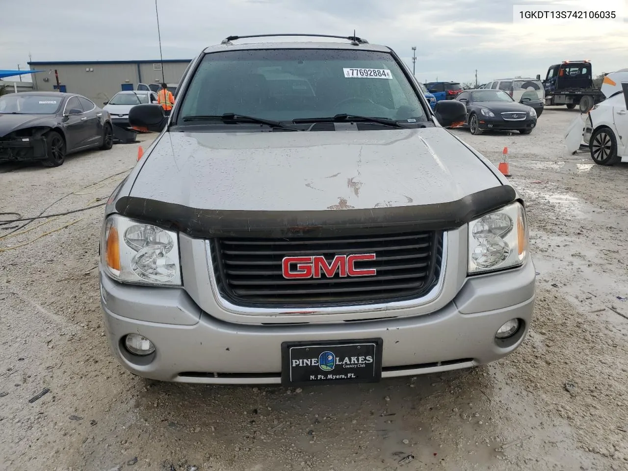 2004 GMC Envoy VIN: 1GKDT13S742106035 Lot: 77692884