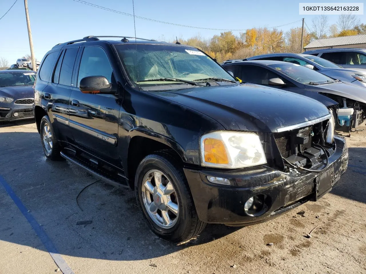 2004 GMC Envoy VIN: 1GKDT13S642163228 Lot: 78276954