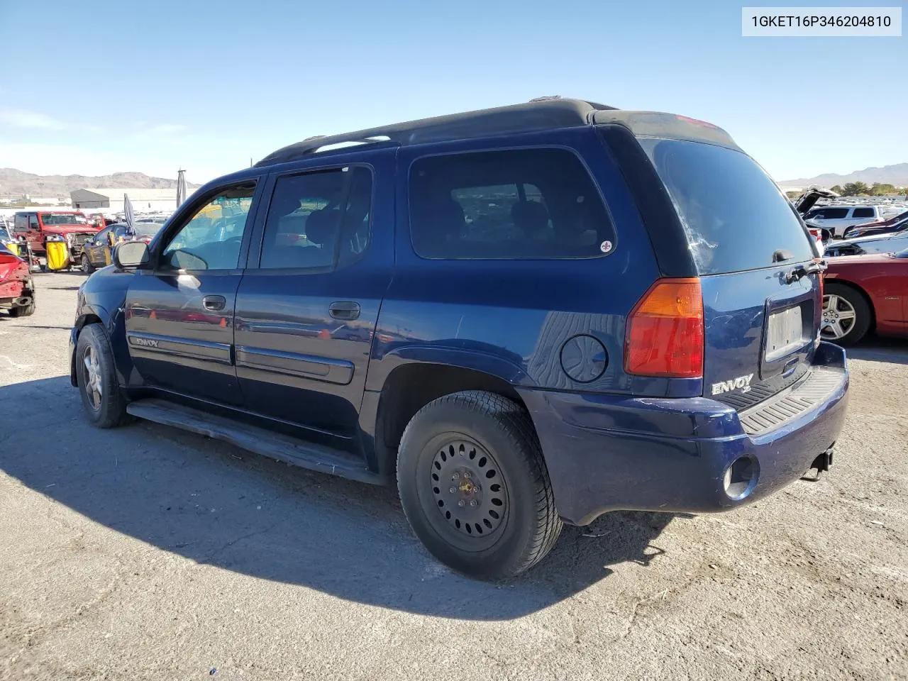 2004 GMC Envoy Xl VIN: 1GKET16P346204810 Lot: 78536114