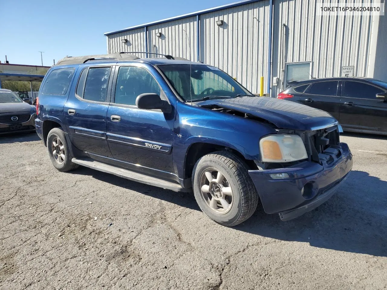 2004 GMC Envoy Xl VIN: 1GKET16P346204810 Lot: 78536114