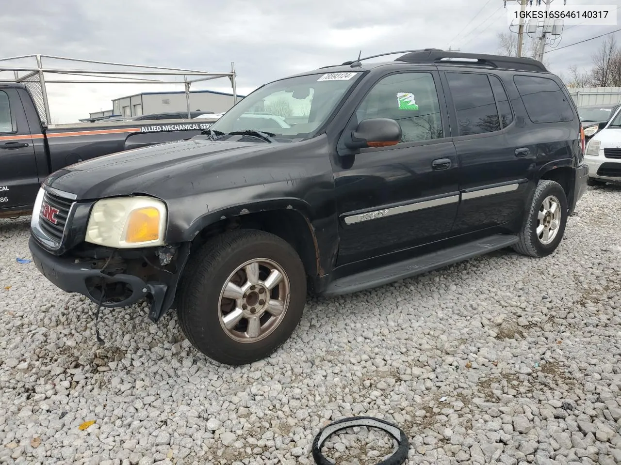 2004 GMC Envoy Xl VIN: 1GKES16S646140317 Lot: 78593124