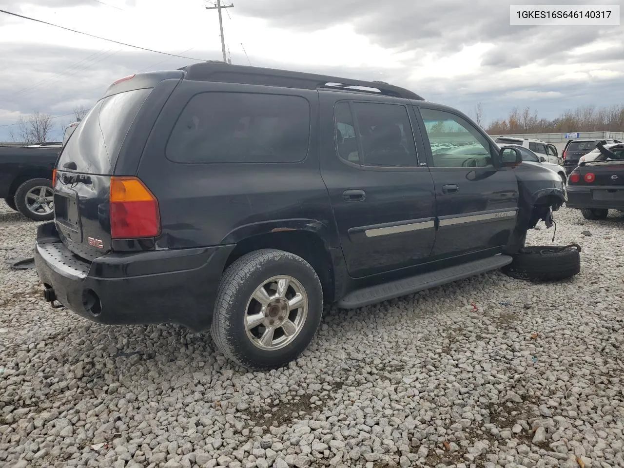 2004 GMC Envoy Xl VIN: 1GKES16S646140317 Lot: 78593124