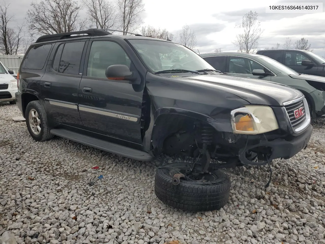 2004 GMC Envoy Xl VIN: 1GKES16S646140317 Lot: 78593124