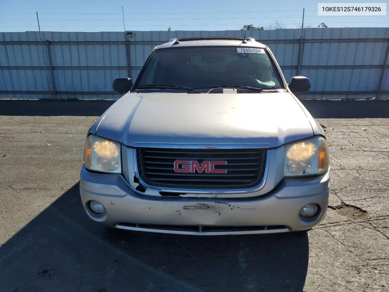 2004 GMC Envoy Xuv VIN: 1GKES12S746179326 Lot: 79355824