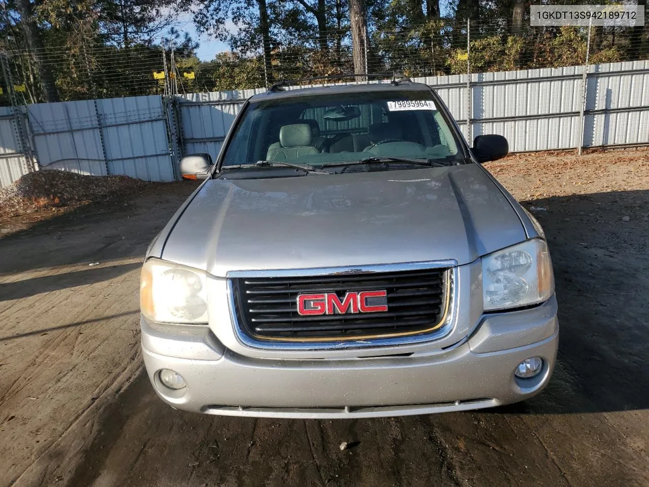 2004 GMC Envoy VIN: 1GKDT13S942189712 Lot: 79895964