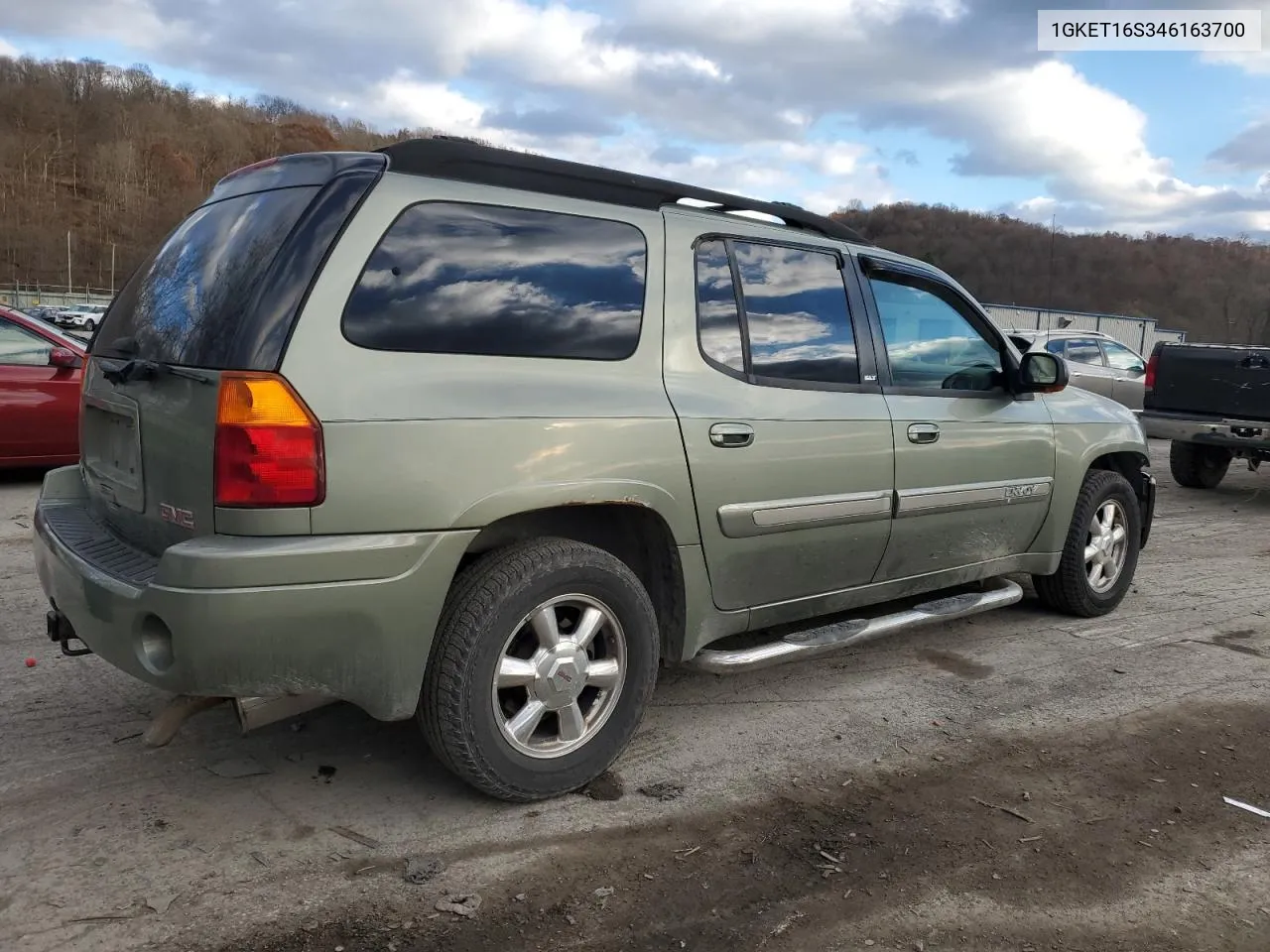 2004 GMC Envoy Xl VIN: 1GKET16S346163700 Lot: 79996564