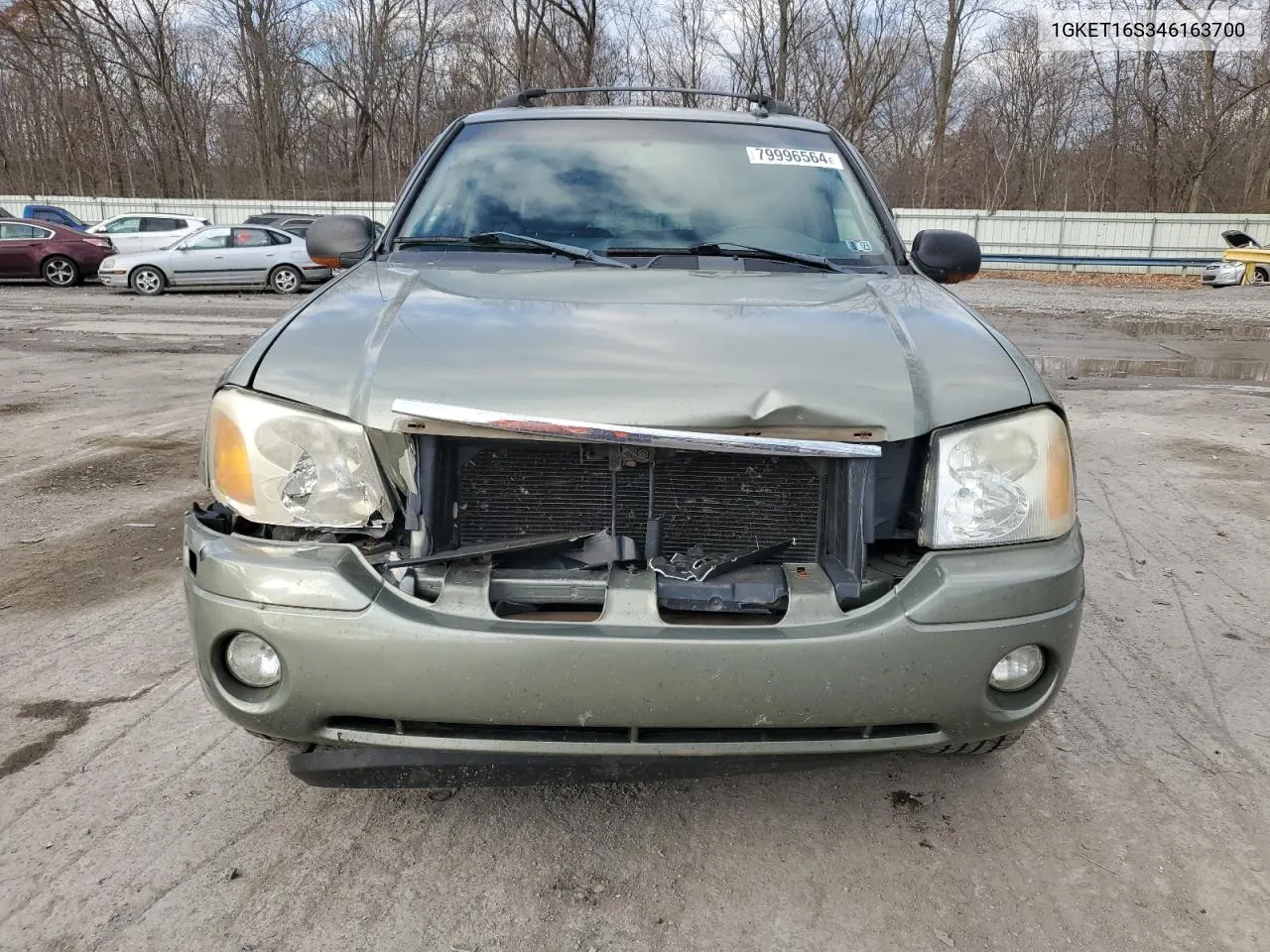 2004 GMC Envoy Xl VIN: 1GKET16S346163700 Lot: 79996564