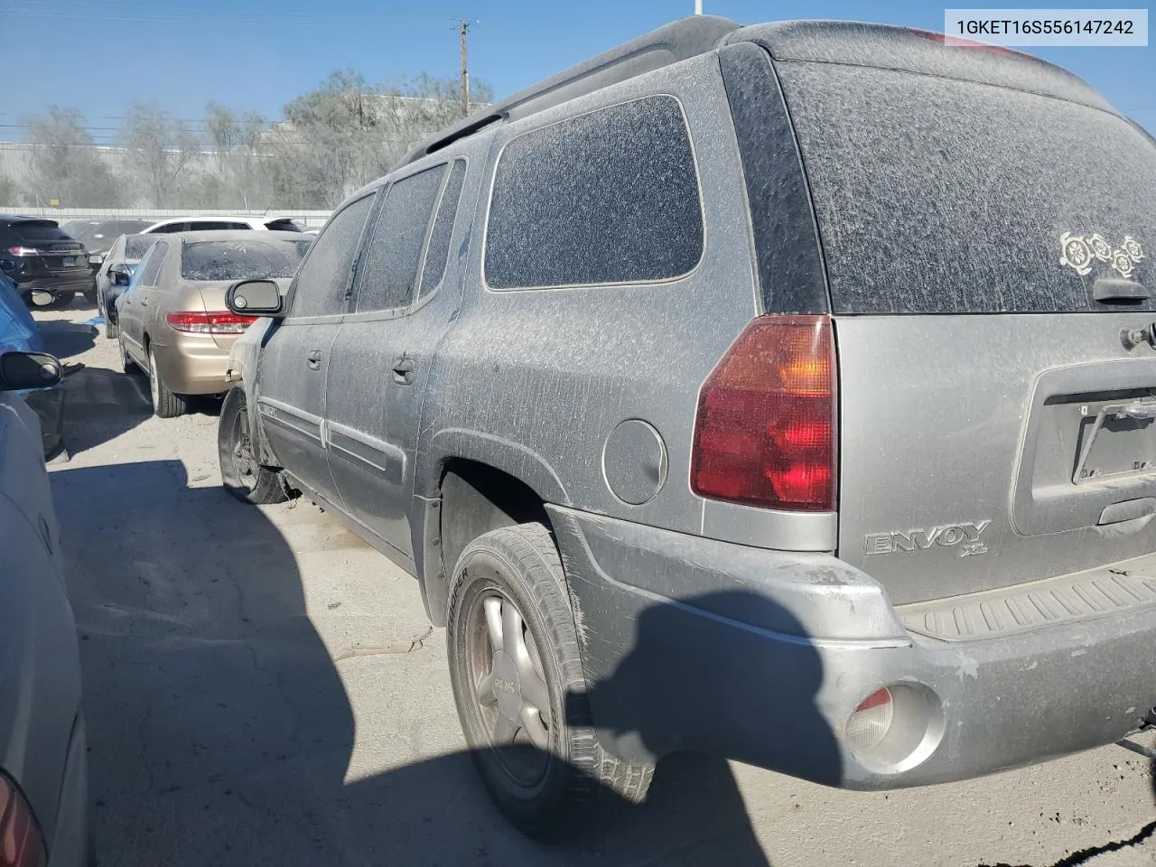 2005 GMC Envoy Xl VIN: 1GKET16S556147242 Lot: 61141344