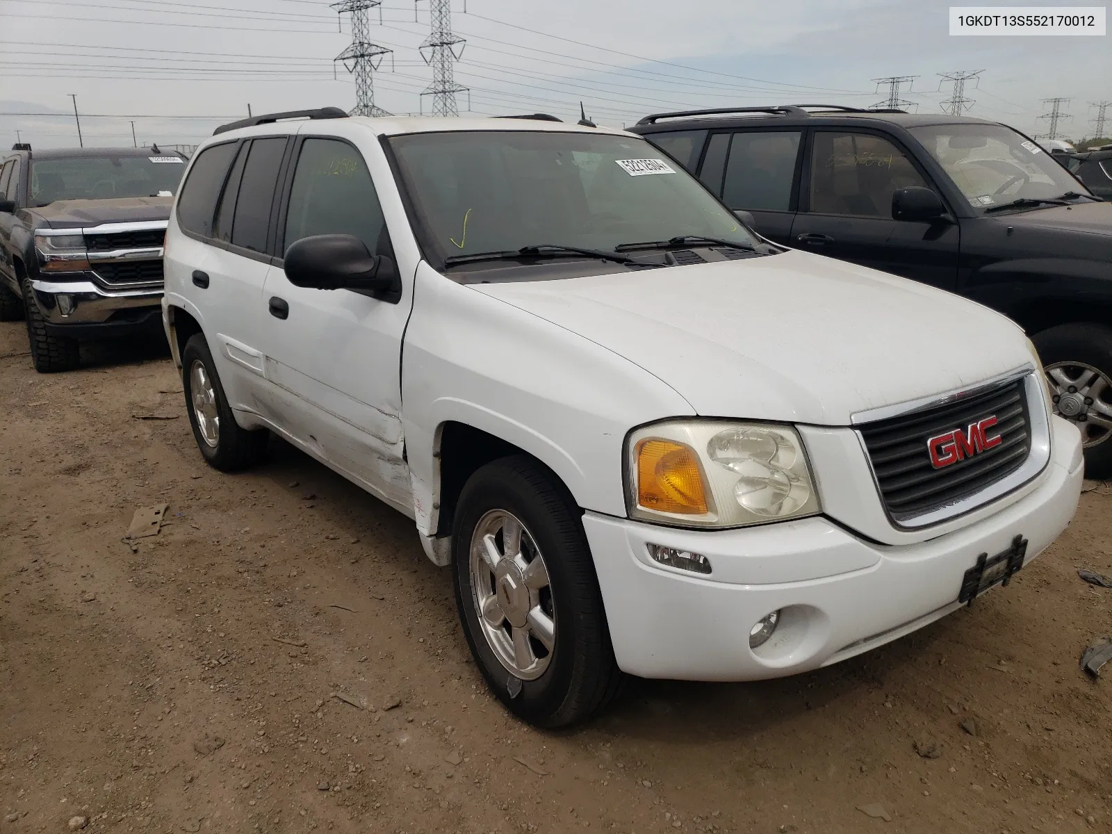 2005 GMC Envoy VIN: 1GKDT13S552170012 Lot: 61385614