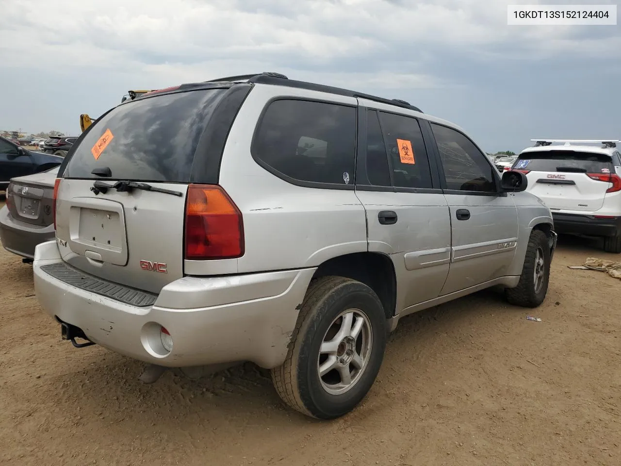 2005 GMC Envoy VIN: 1GKDT13S152124404 Lot: 64011494