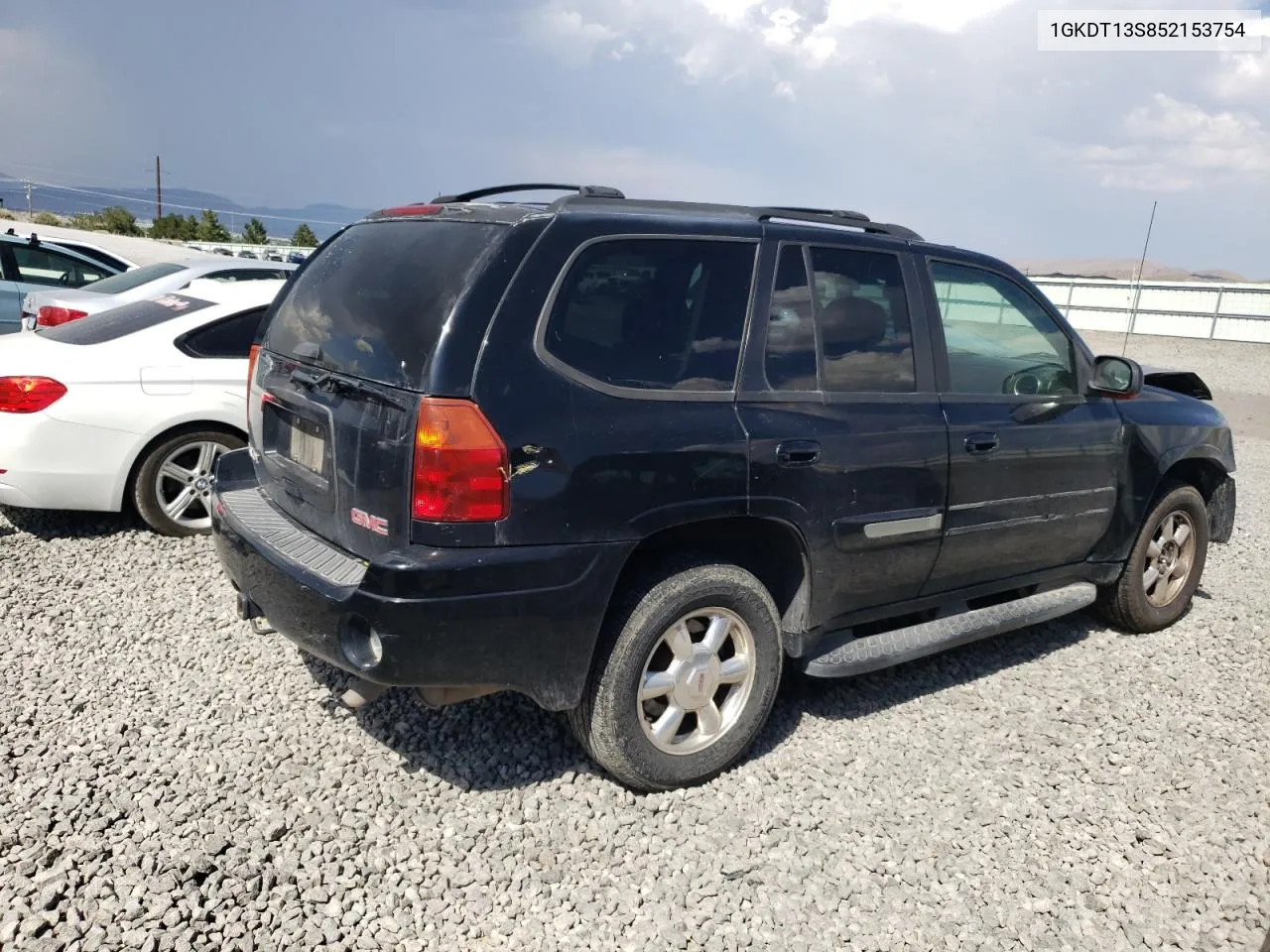 2005 GMC Envoy VIN: 1GKDT13S852153754 Lot: 64105724