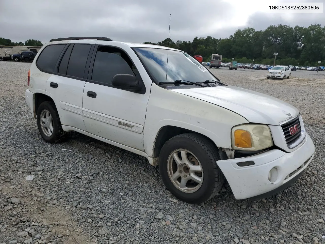 2005 GMC Envoy VIN: 1GKDS13S252380506 Lot: 68836504