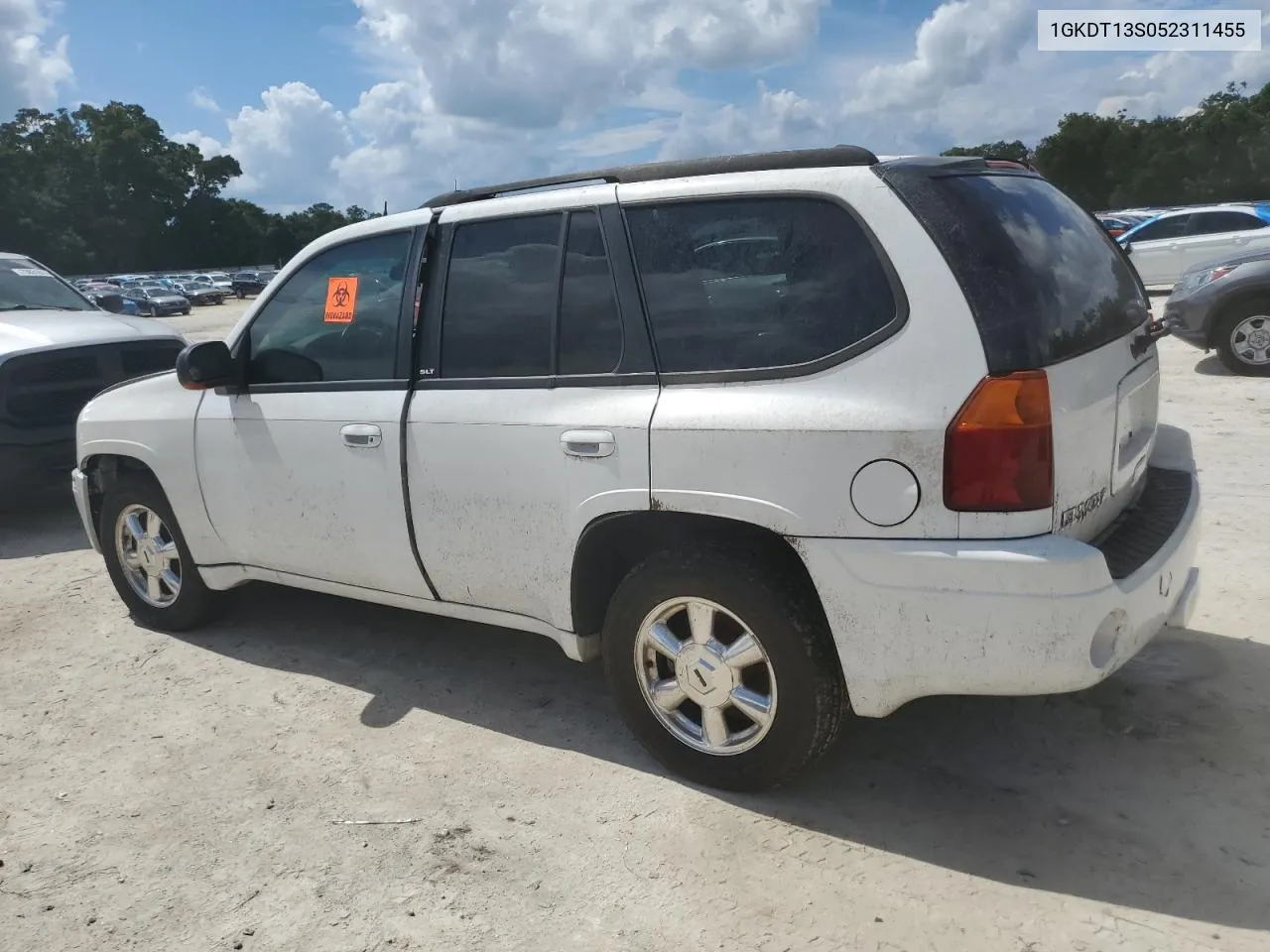 2005 GMC Envoy VIN: 1GKDT13S052311455 Lot: 73635434