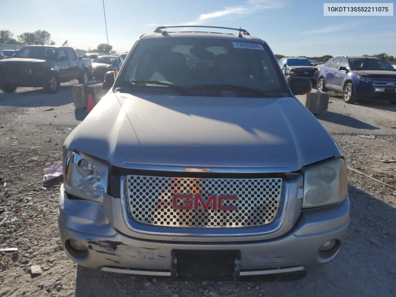 2005 GMC Envoy VIN: 1GKDT13S552211075 Lot: 73695384