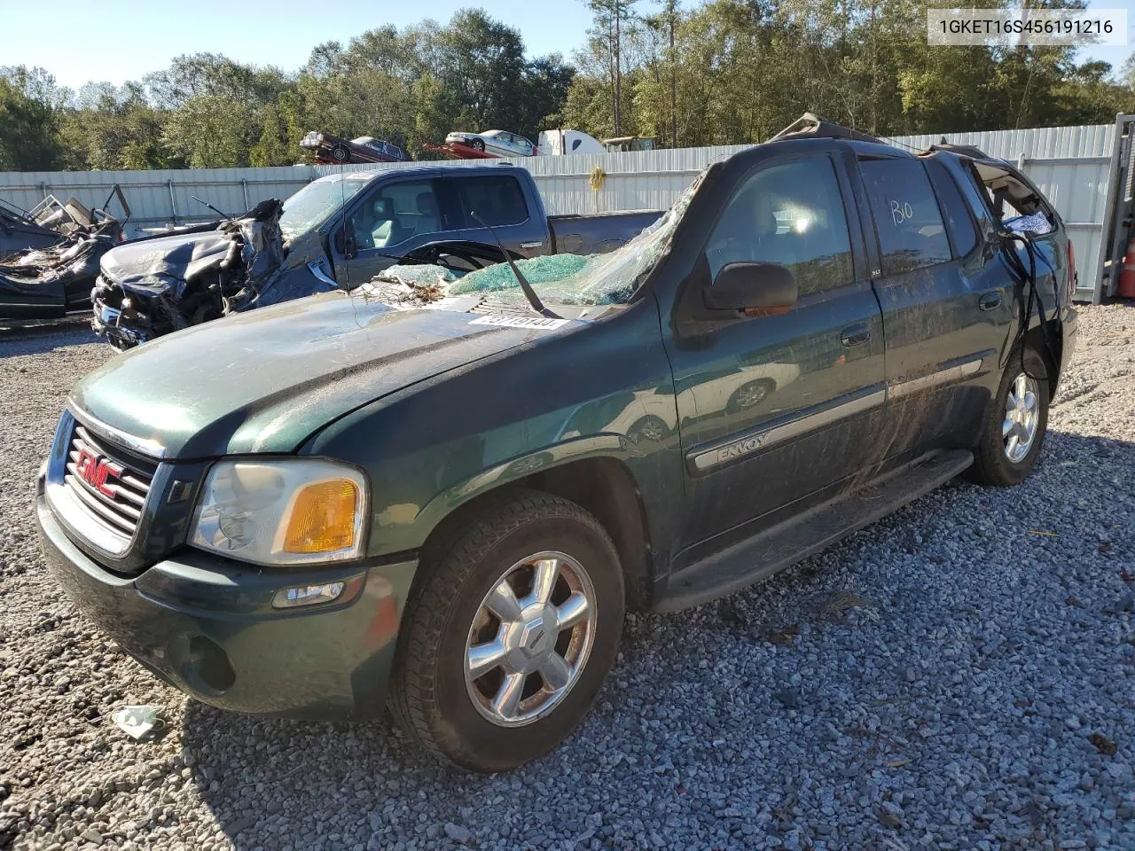 2005 GMC Envoy Xl VIN: 1GKET16S456191216 Lot: 73719144