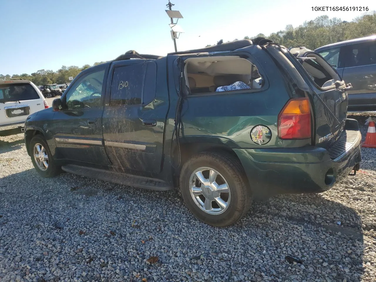 2005 GMC Envoy Xl VIN: 1GKET16S456191216 Lot: 73719144