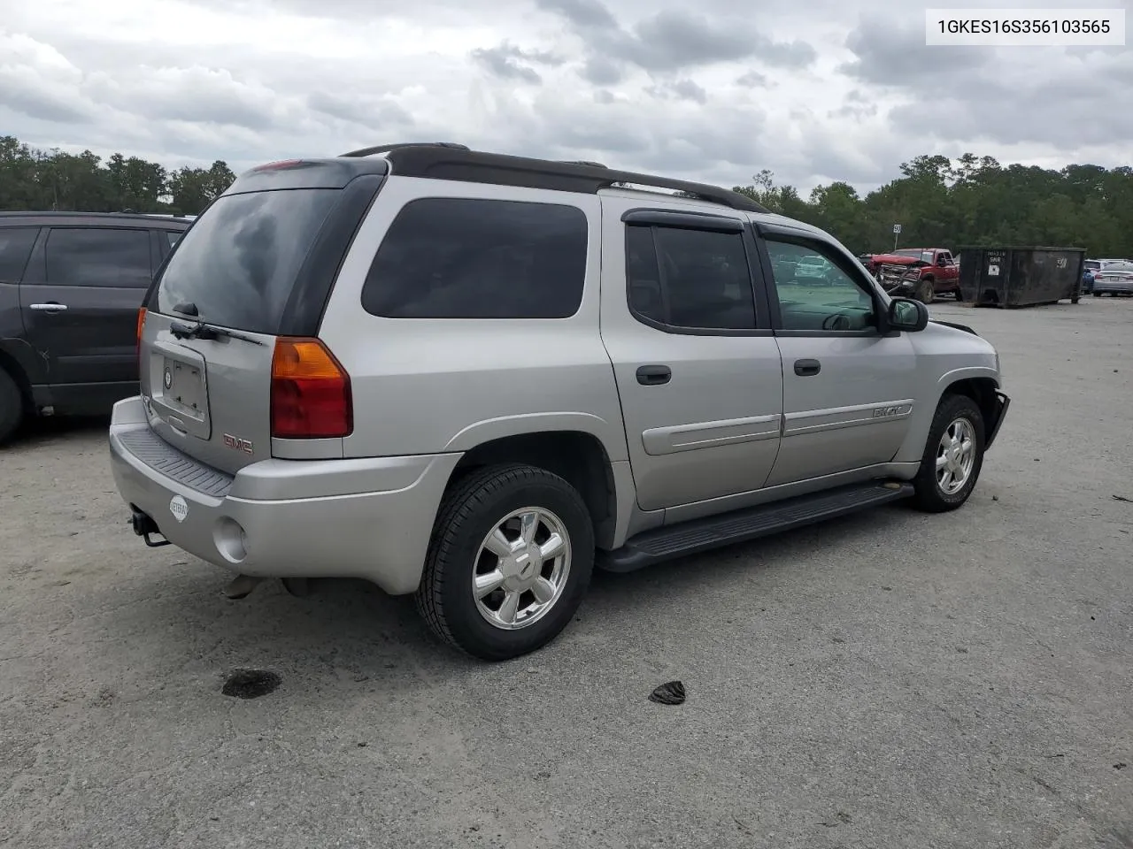 2005 GMC Envoy Xl VIN: 1GKES16S356103565 Lot: 74265004