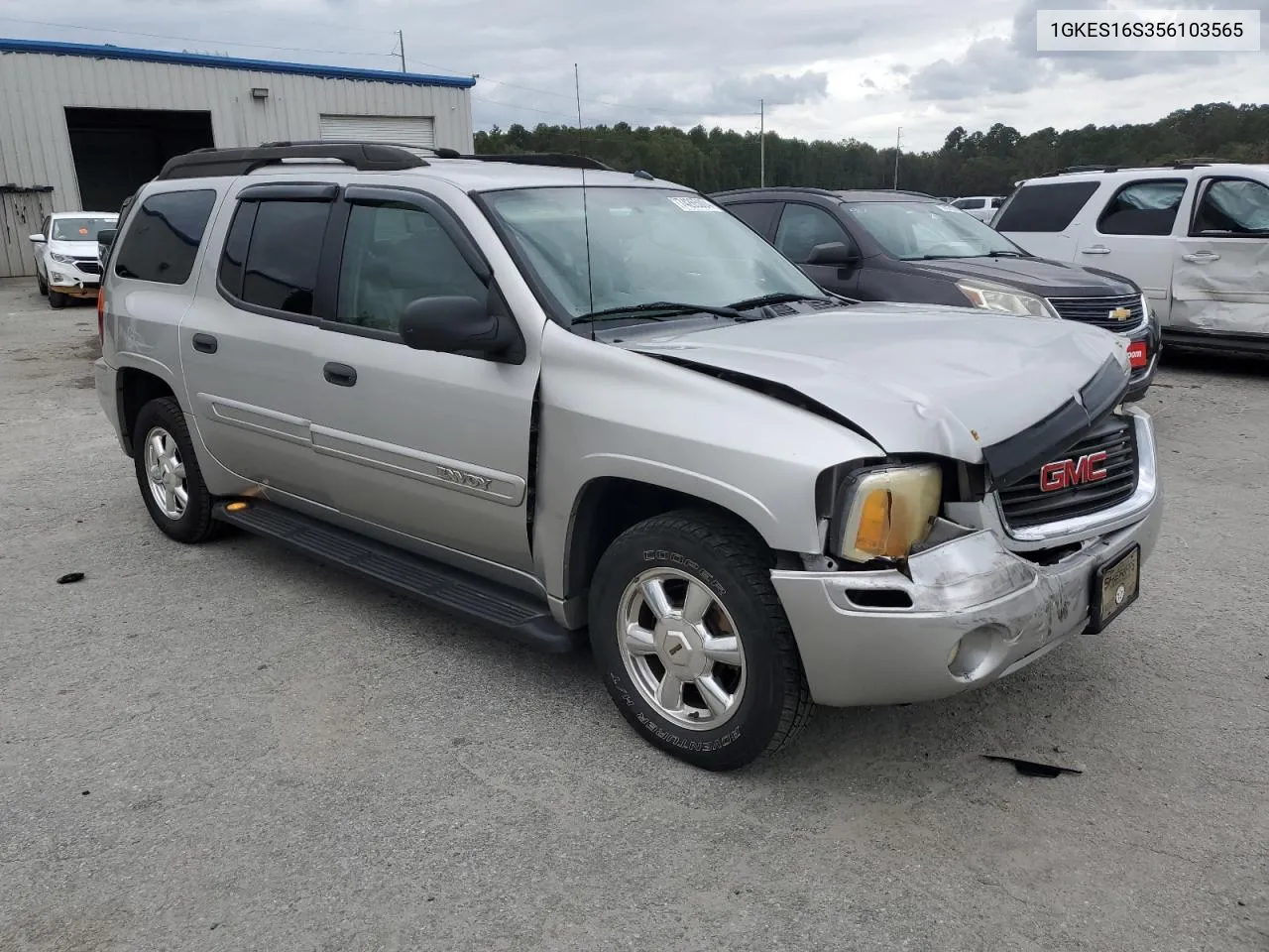 2005 GMC Envoy Xl VIN: 1GKES16S356103565 Lot: 74265004