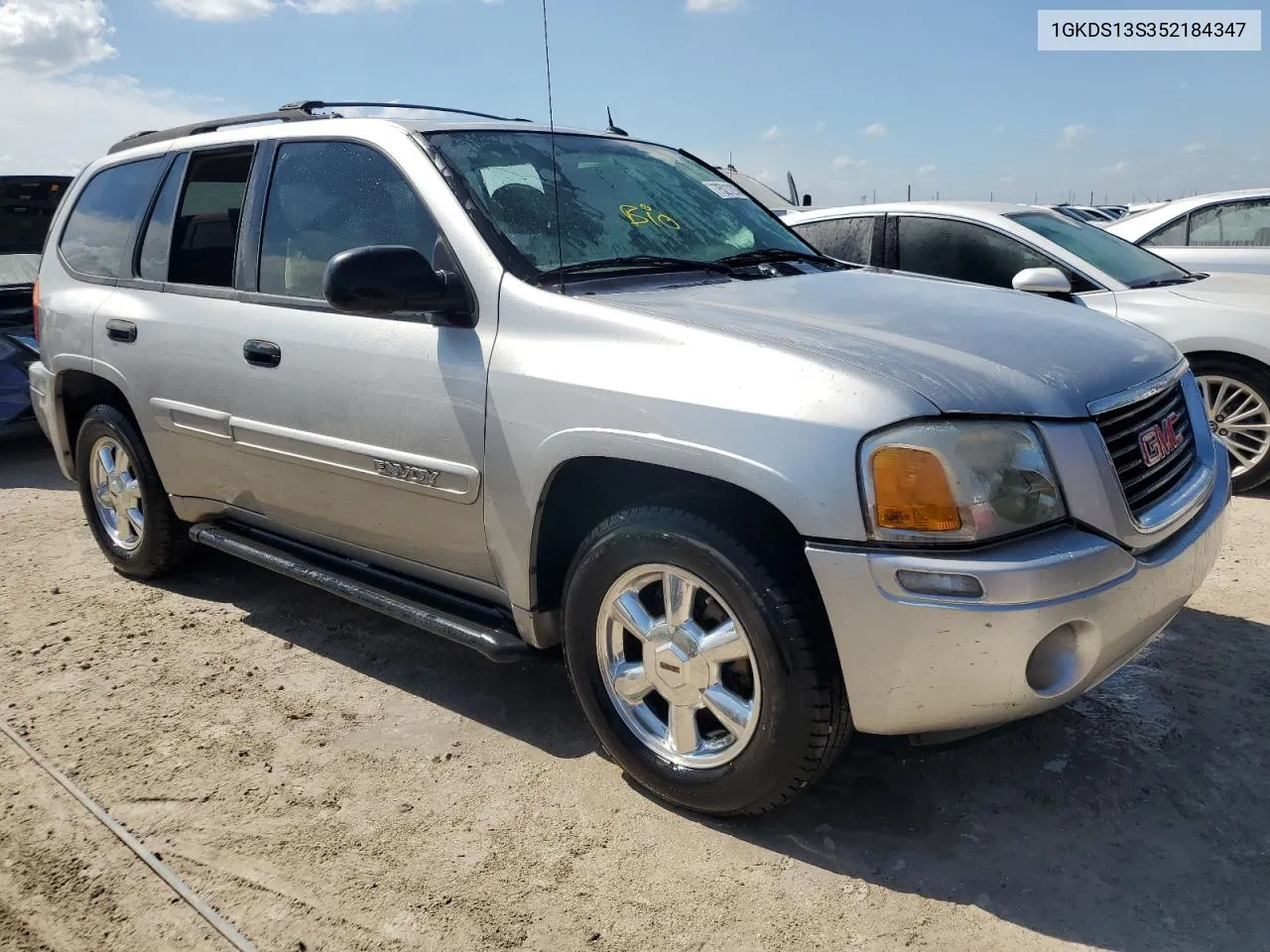 2005 GMC Envoy VIN: 1GKDS13S352184347 Lot: 75212934