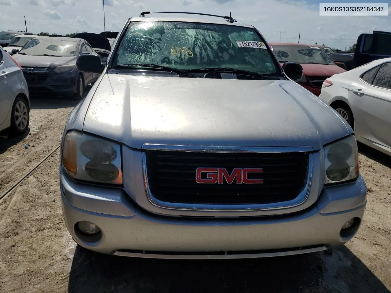 2005 GMC Envoy VIN: 1GKDS13S352184347 Lot: 75212934