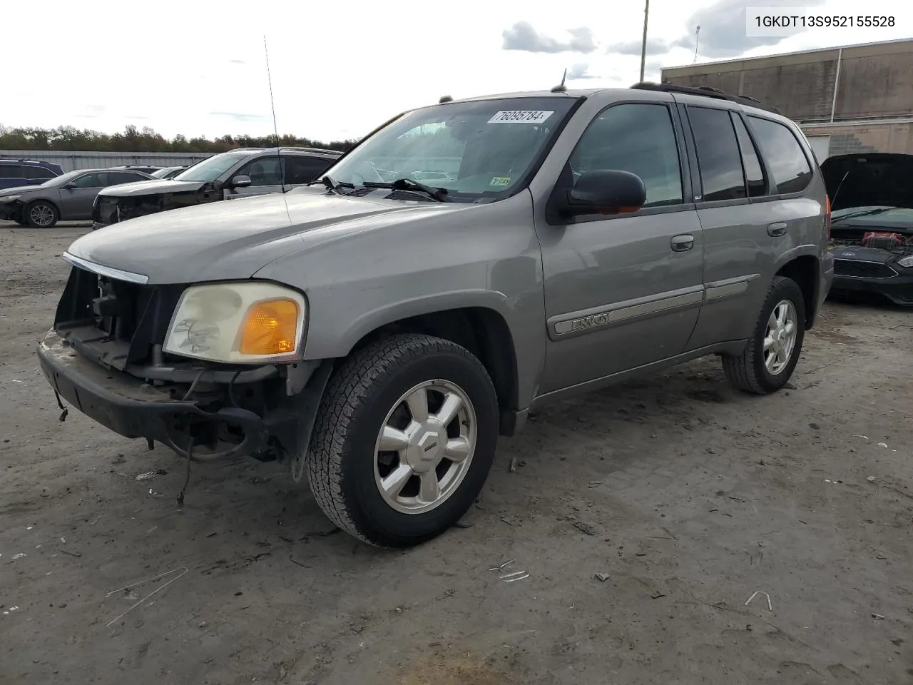 2005 GMC Envoy VIN: 1GKDT13S952155528 Lot: 76095784