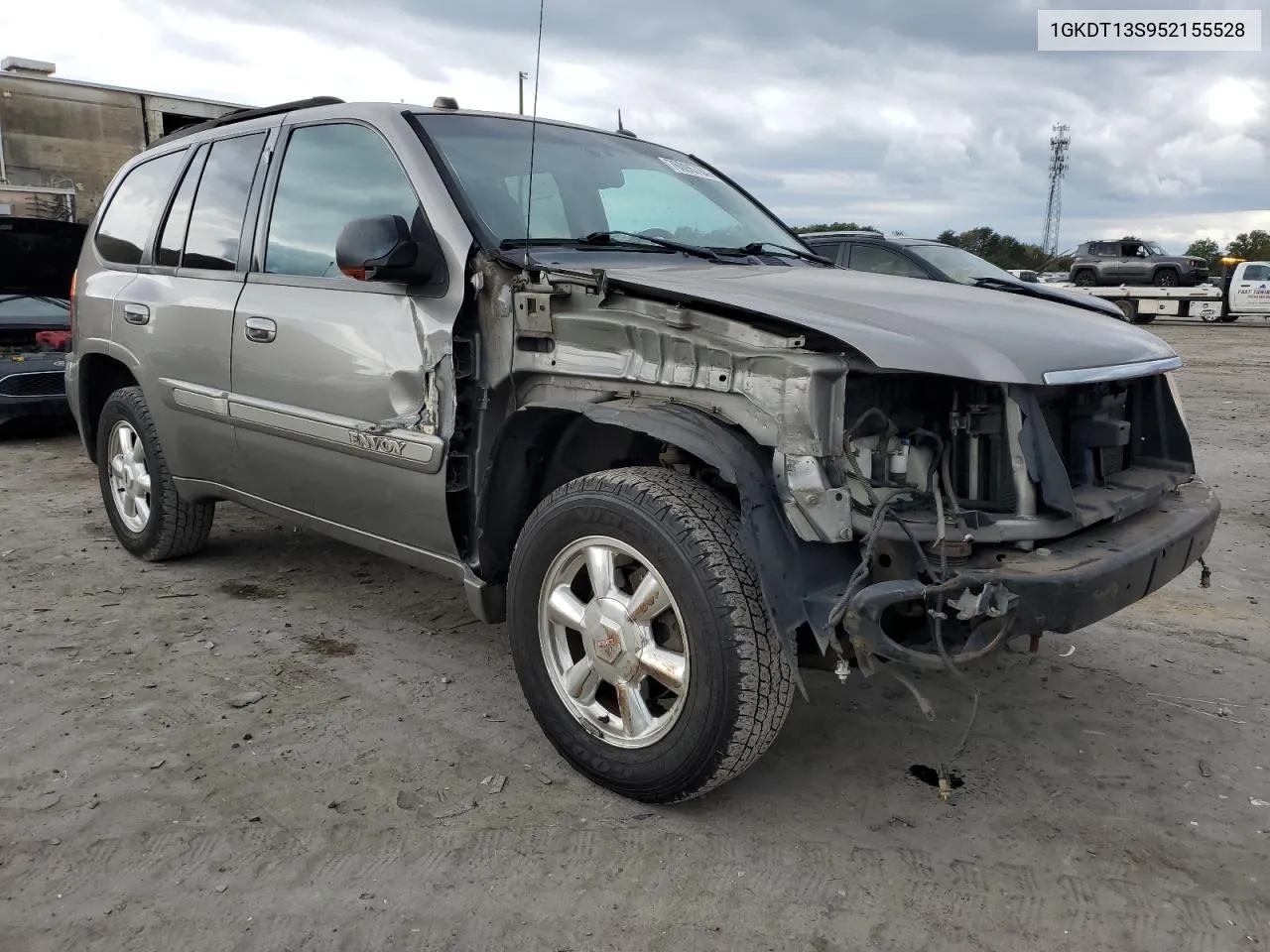 2005 GMC Envoy VIN: 1GKDT13S952155528 Lot: 76095784