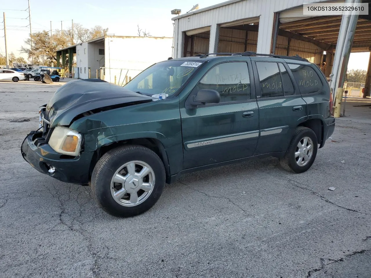 2005 GMC Envoy VIN: 1GKDS13S652329610 Lot: 76384914