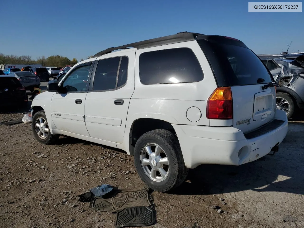 2005 GMC Envoy Xl VIN: 1GKES16SX56176237 Lot: 77434404