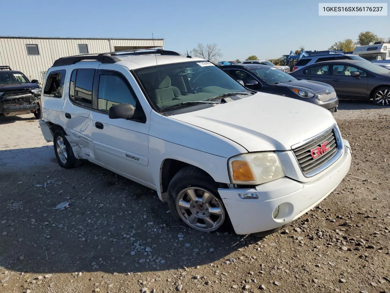 2005 GMC Envoy Xl VIN: 1GKES16SX56176237 Lot: 77434404