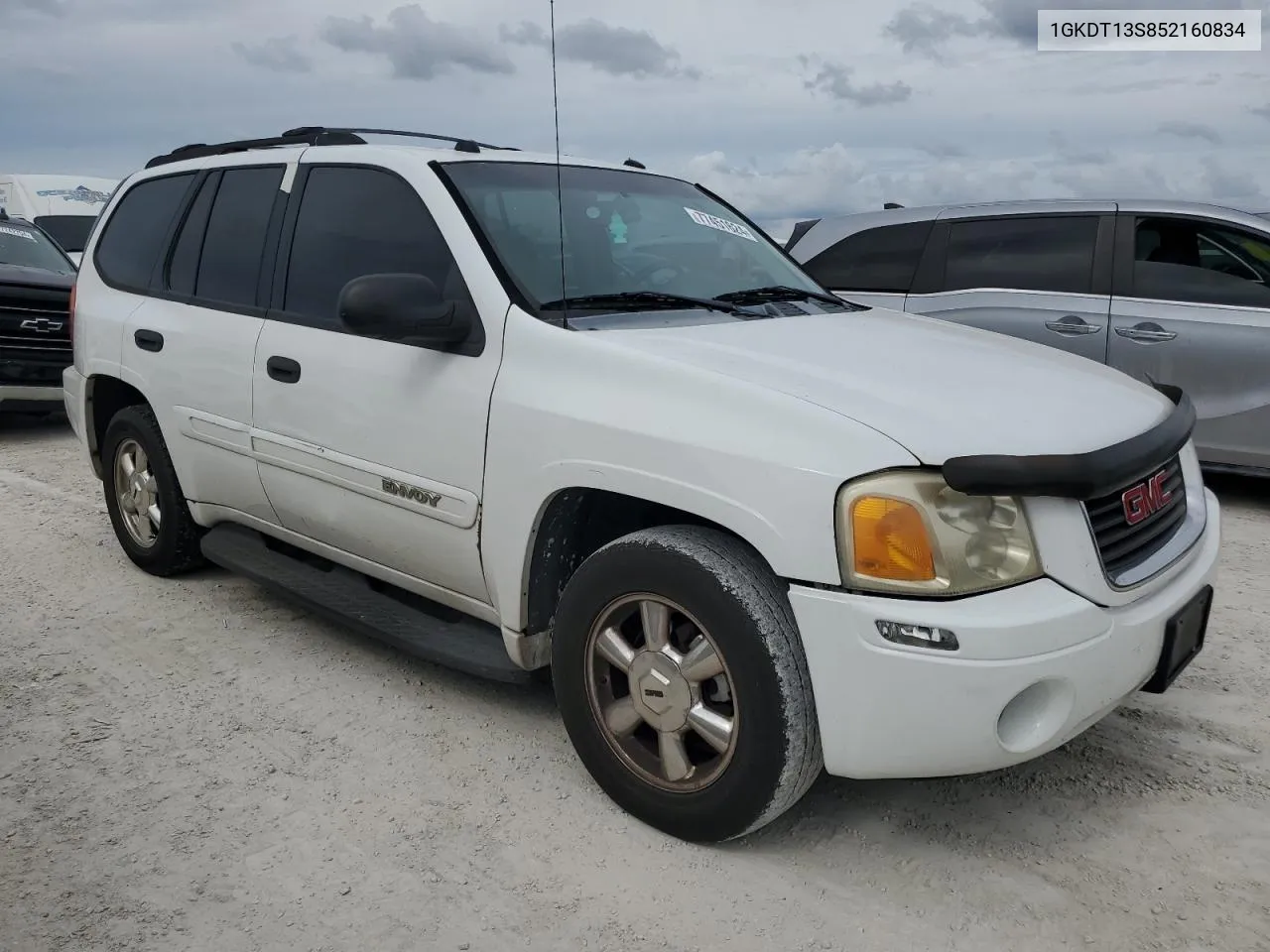 2005 GMC Envoy VIN: 1GKDT13S852160834 Lot: 77451624