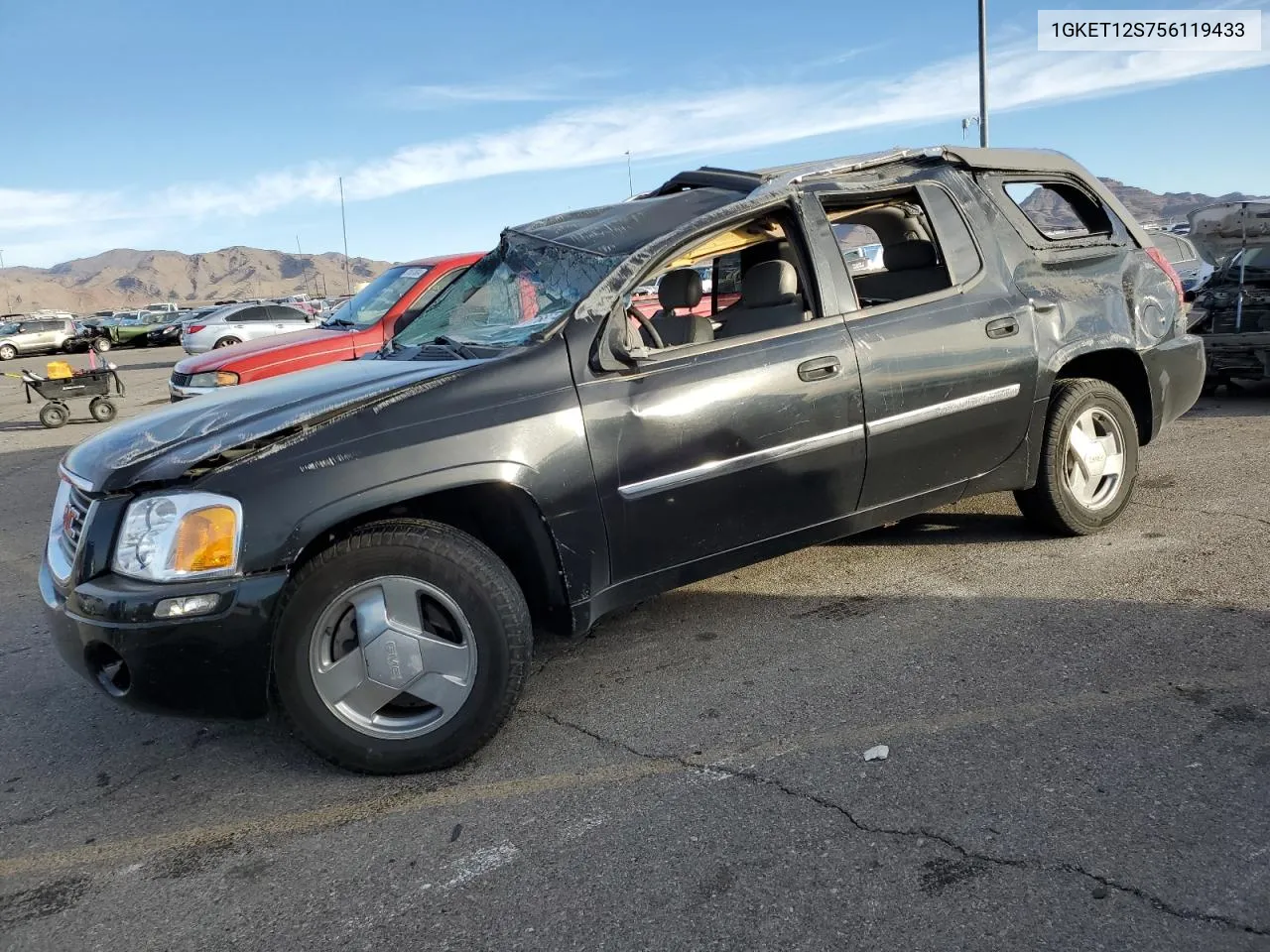 2005 GMC Envoy Xuv VIN: 1GKET12S756119433 Lot: 77687454