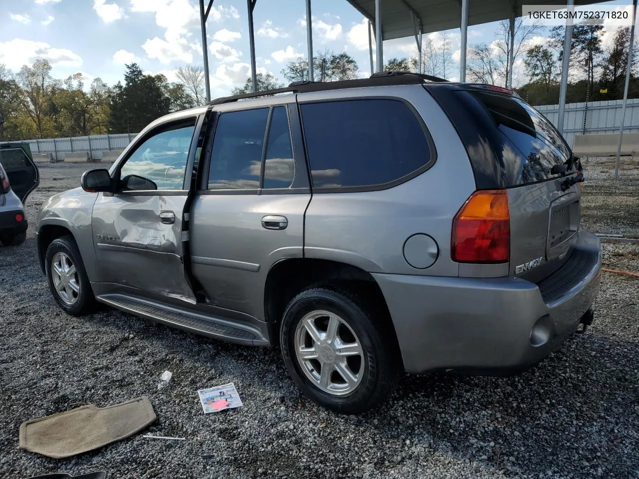 2005 GMC Envoy Denali VIN: 1GKET63M752371820 Lot: 80083754