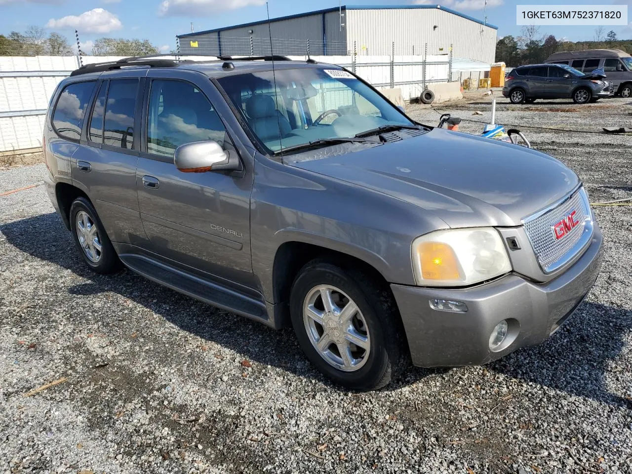 2005 GMC Envoy Denali VIN: 1GKET63M752371820 Lot: 80083754