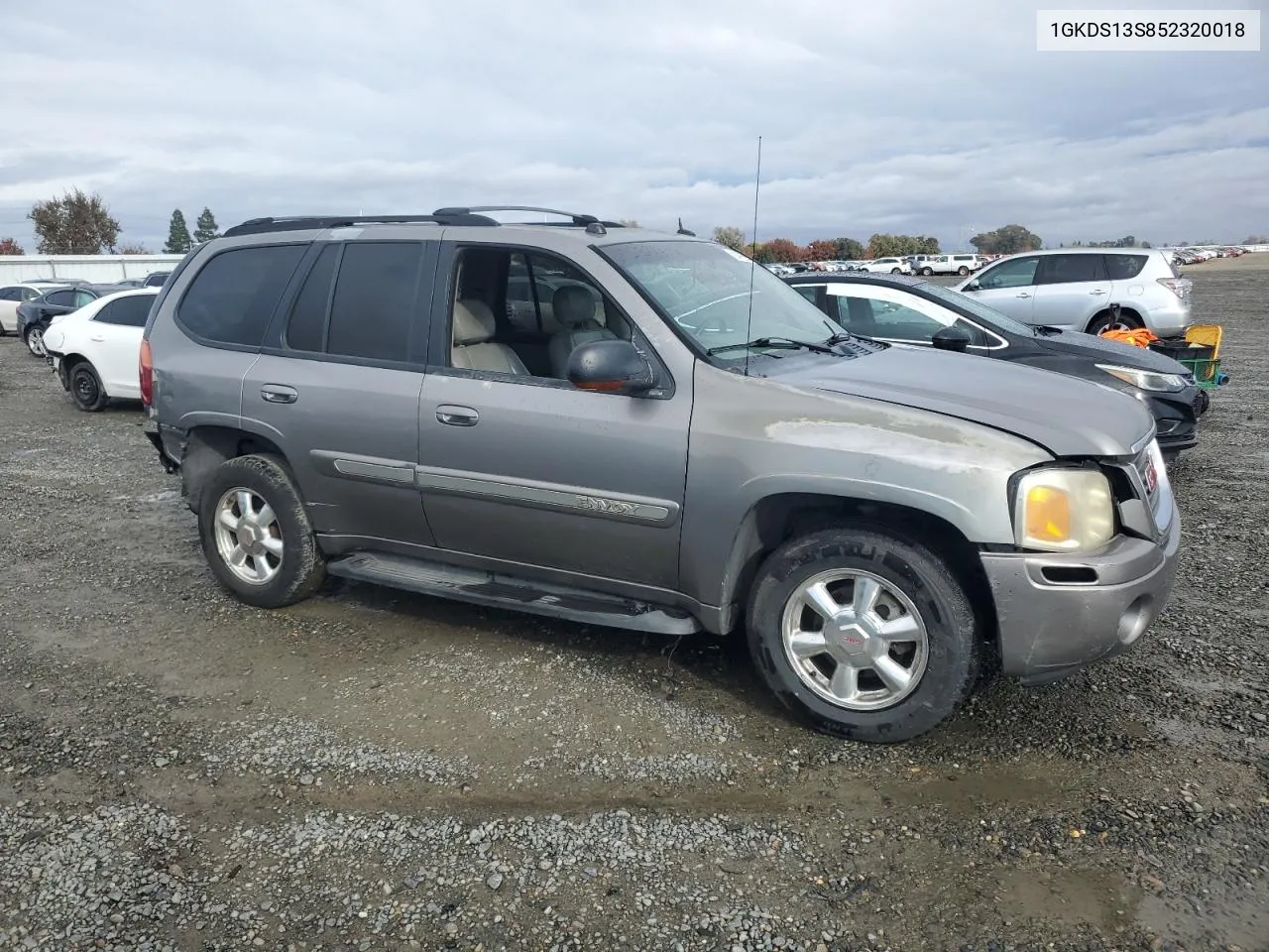 2005 GMC Envoy VIN: 1GKDS13S852320018 Lot: 80496544