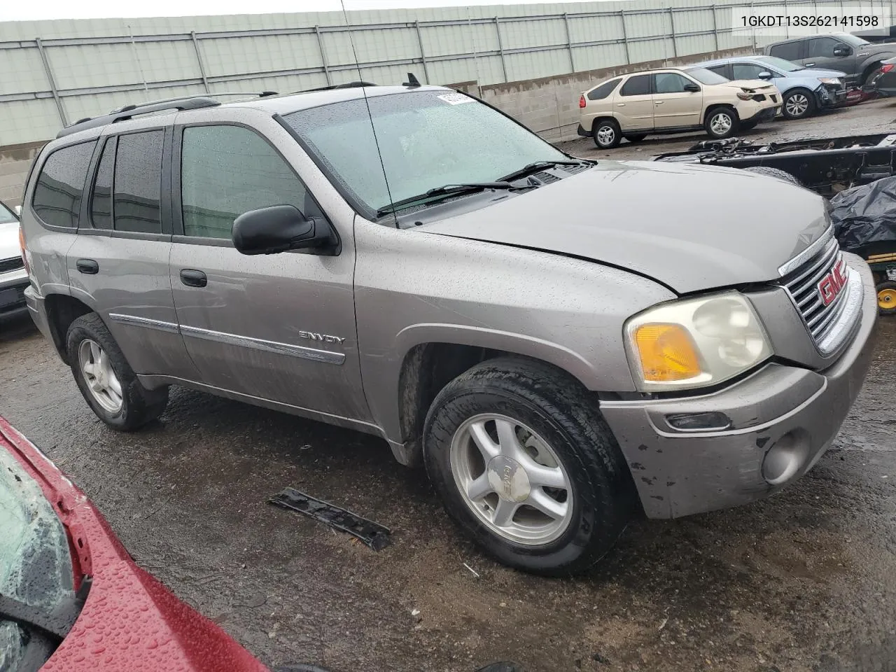 2006 GMC Envoy VIN: 1GKDT13S262141598 Lot: 45374304