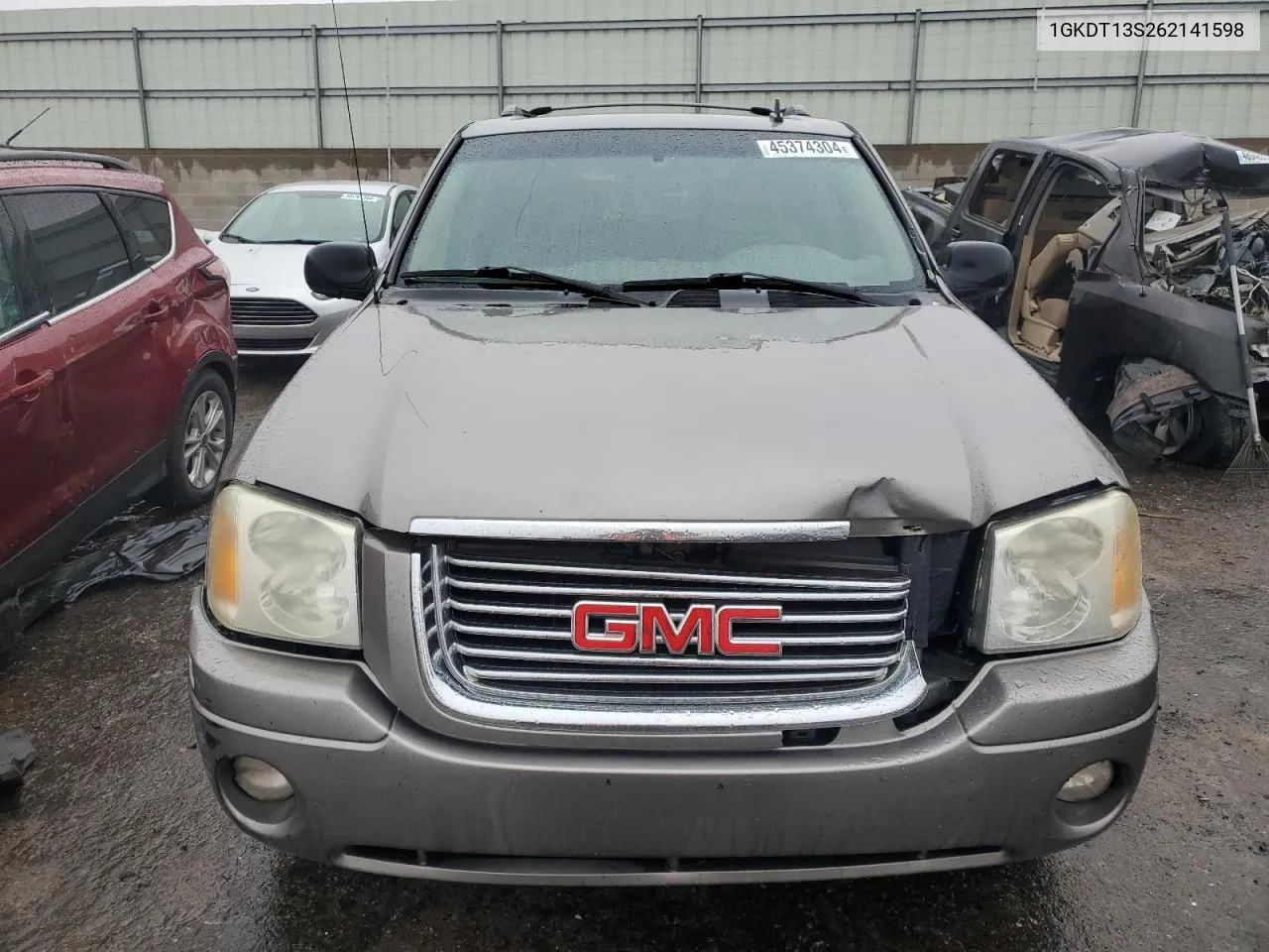 2006 GMC Envoy VIN: 1GKDT13S262141598 Lot: 45374304