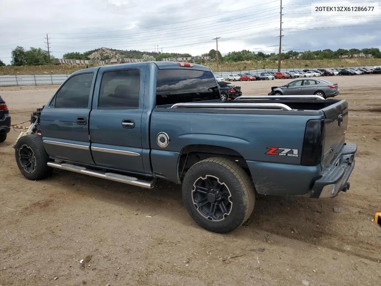 2006 GMC New Sierra K1500 VIN: 2GTEK13ZX61286677 Lot: 61507124