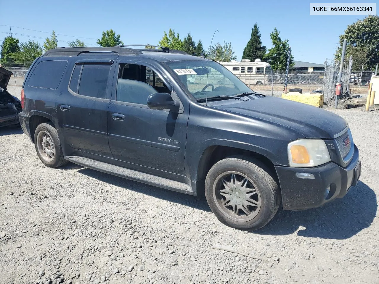 2006 GMC Envoy Denali Xl VIN: 1GKET66MX66163341 Lot: 63701434