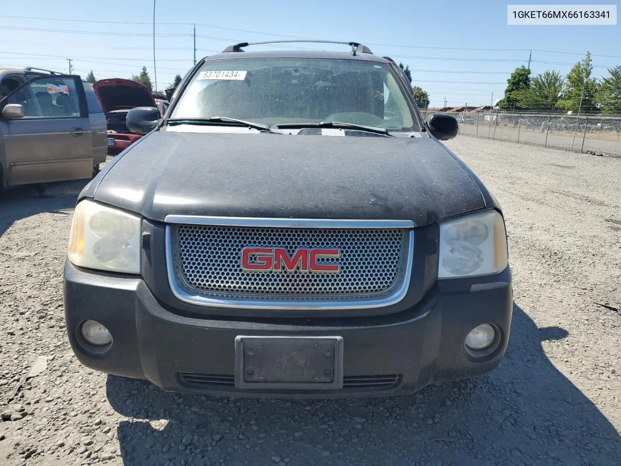 2006 GMC Envoy Denali Xl VIN: 1GKET66MX66163341 Lot: 63701434