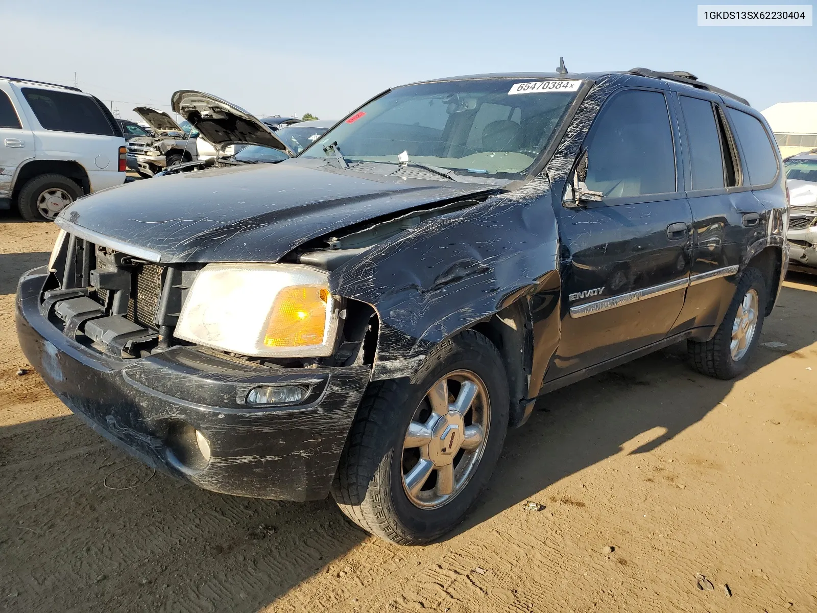 2006 GMC Envoy VIN: 1GKDS13SX62230404 Lot: 65470384