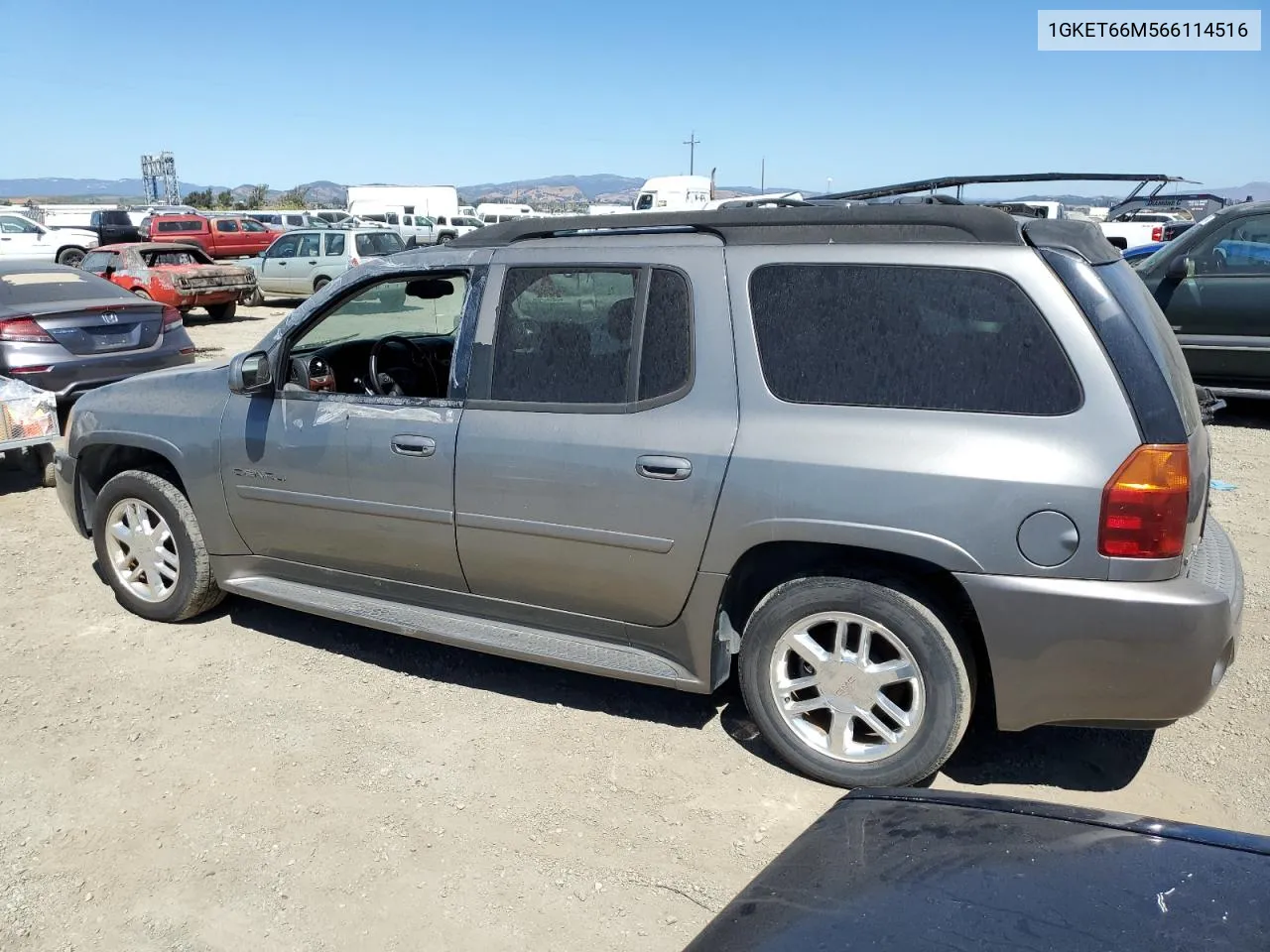 2006 GMC Envoy Denali Xl VIN: 1GKET66M566114516 Lot: 68332374