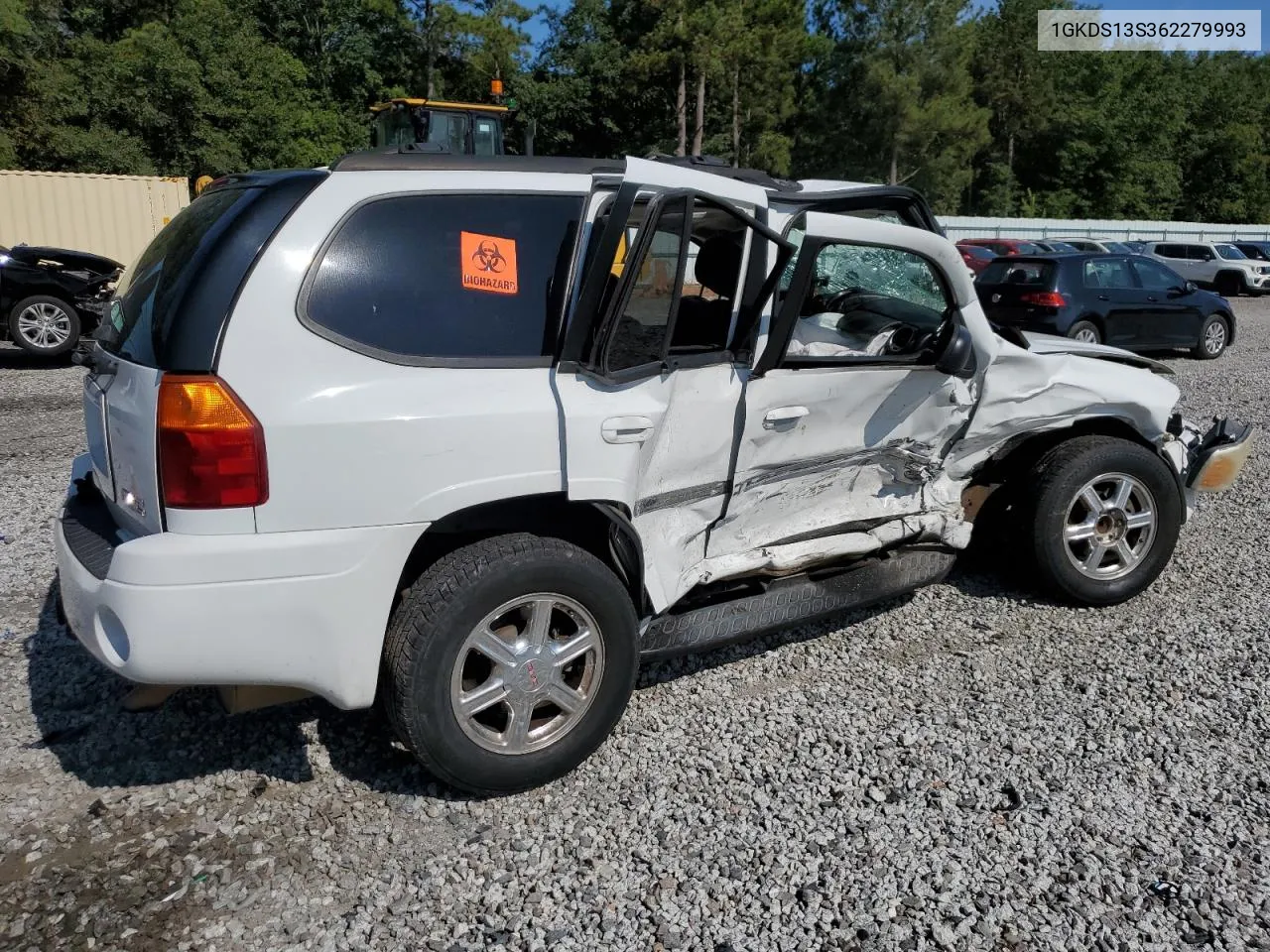 2006 GMC Envoy VIN: 1GKDS13S362279993 Lot: 71398684