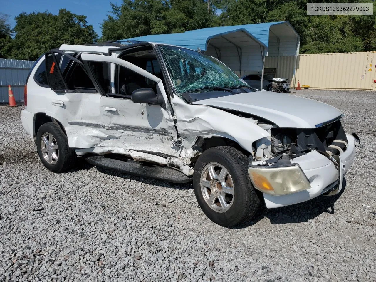 2006 GMC Envoy VIN: 1GKDS13S362279993 Lot: 71398684