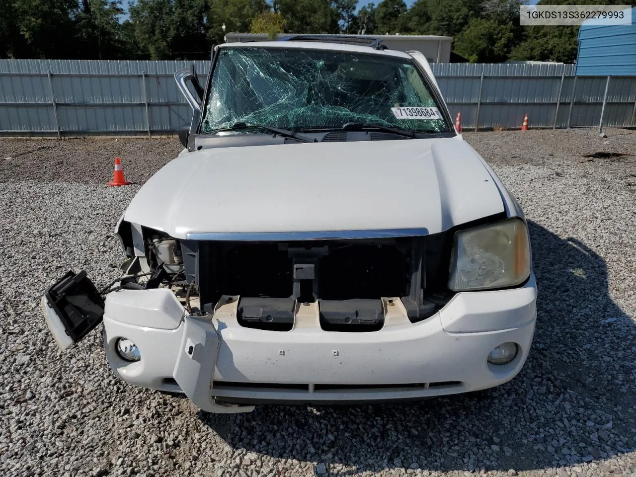 2006 GMC Envoy VIN: 1GKDS13S362279993 Lot: 71398684