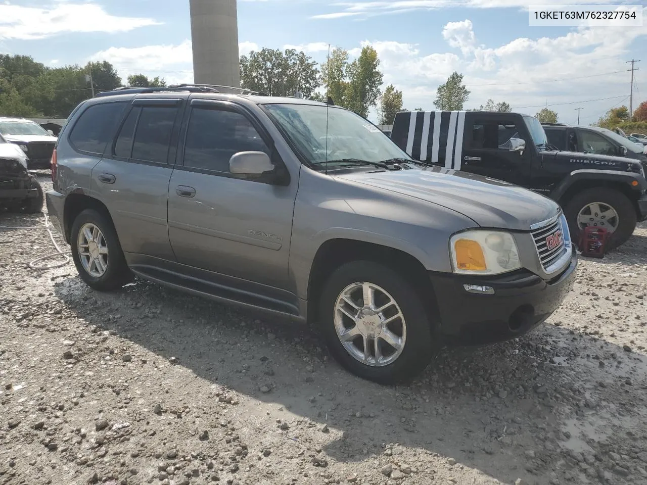 2006 GMC Envoy Denali VIN: 1GKET63M762327754 Lot: 71935914