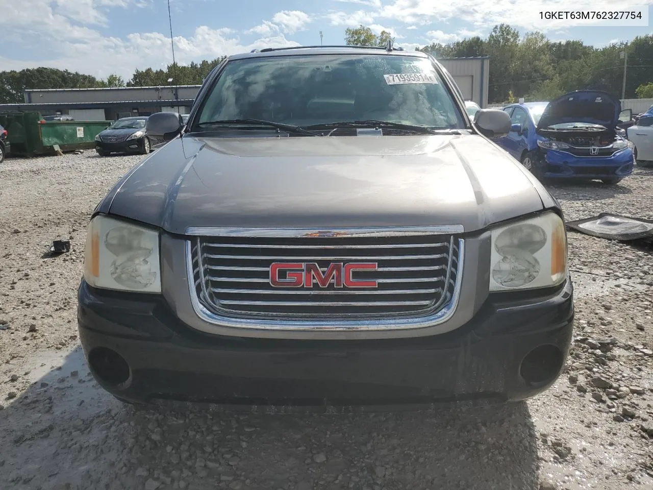 2006 GMC Envoy Denali VIN: 1GKET63M762327754 Lot: 71935914